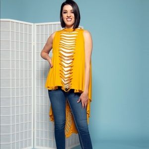 Long Slitback Shawl Dawl, One Size Fits All